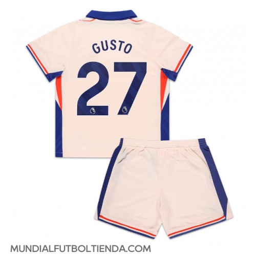 Camiseta Chelsea Malo Gusto #27 Segunda Equipación Replica 2024-25 para niños mangas cortas (+ Pantalones cortos)